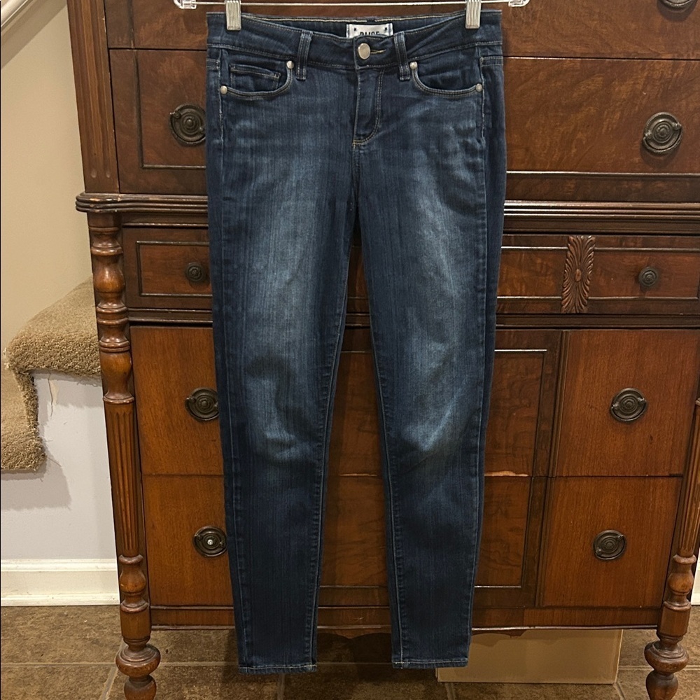 PAIGE Verdugo Ankle Jeans Dark Wash Women's Size 26